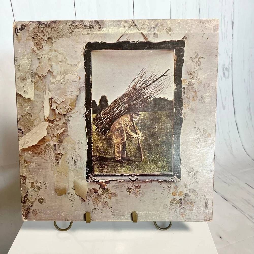 Vintage Led Zeppelin IV Vinyl LP Album - 1971 - Picture 1 of 7